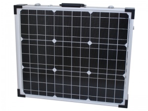 Photonic Universe 80W Monocrystalline Folding Solar Charging Kit For 12V Systems